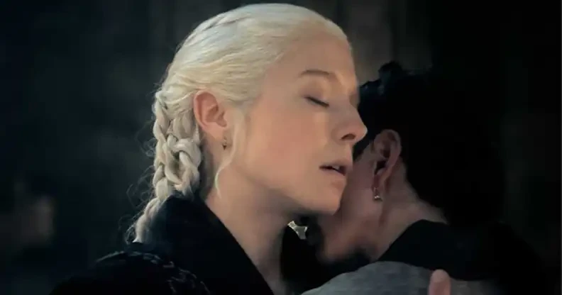 Scène surprise entre Rhaenyra et Mysaria dans 'House of the Dragon'